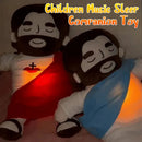 Pelúcia Jesus Salvador 32cm – Boneco com Efeito de Respiração Calmante -Presente Religioso para Crianças e Adultos - Páscoa, Batismo e Oração